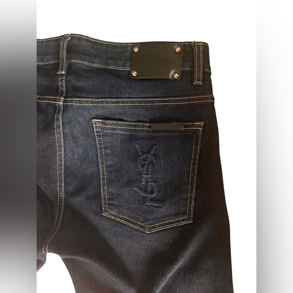 YSL Dark Blue Skinnies